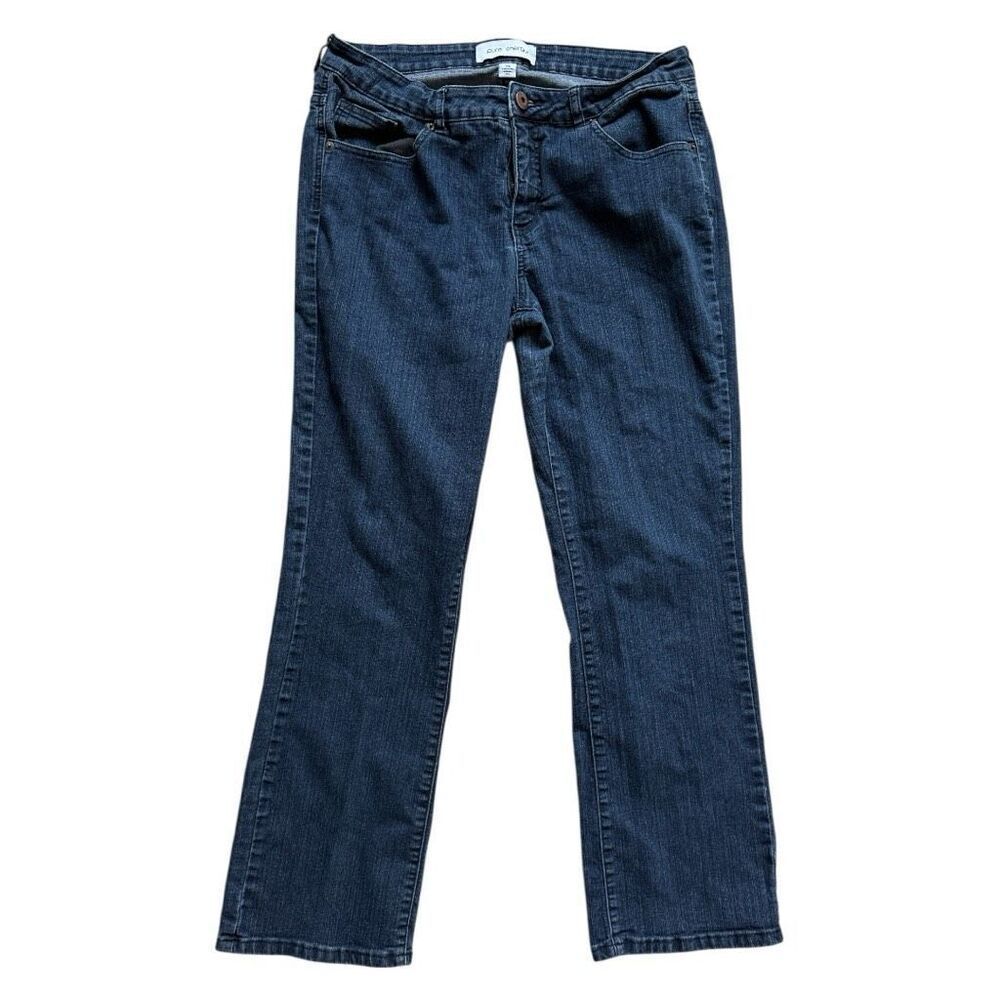 Womens Pure Energy Bootcut Dark Rinse Jeans - Sz 14W